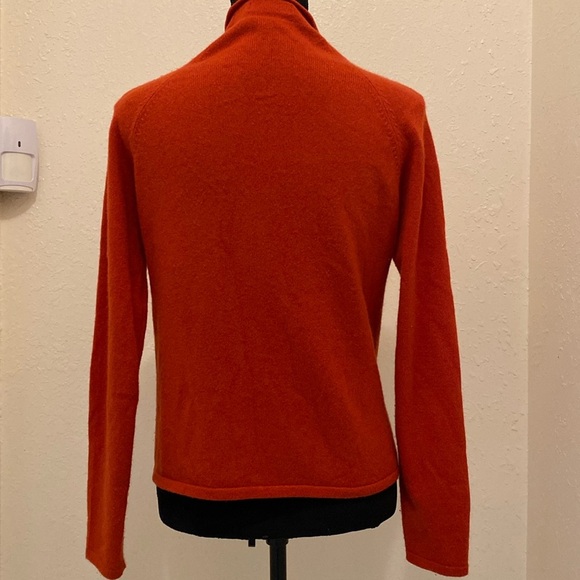 - Madison Studio Red cardigan sweater 100% cashmere size S - Picture 3 of 7